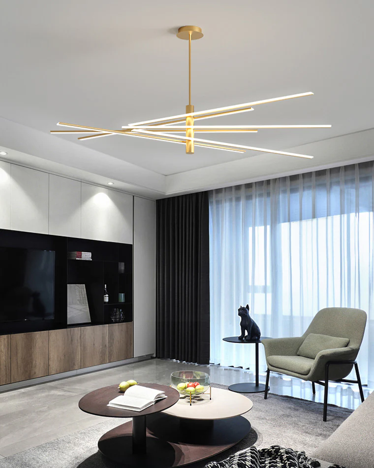 WOMO Adjustable Linear Led Chandelier-WM2026 - Image 10
