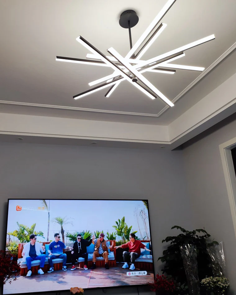 WOMO Adjustable Linear Led Chandelier-WM2026 - Image 11
