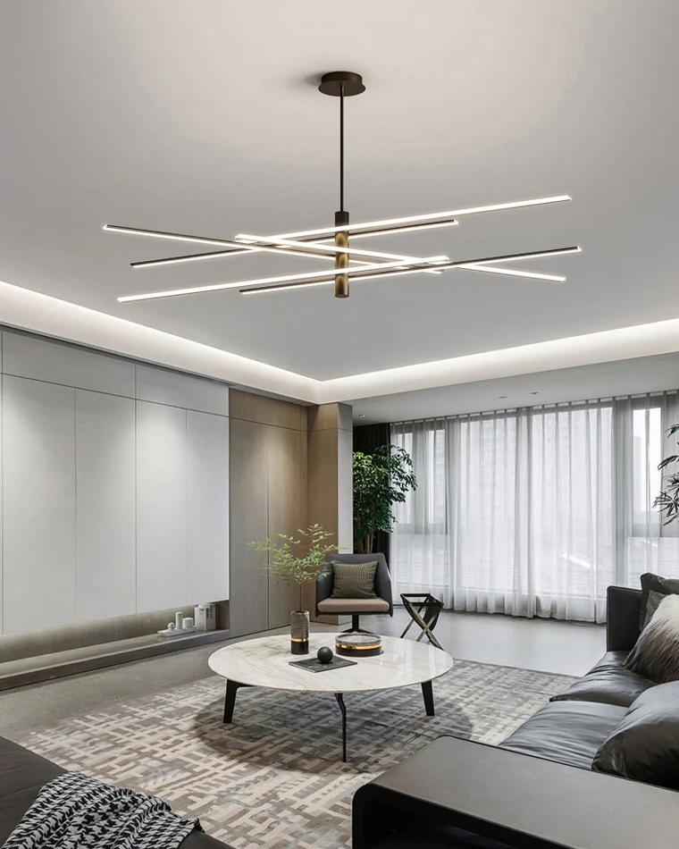 WOMO Adjustable Linear Led Chandelier-WM2026 - Image 12