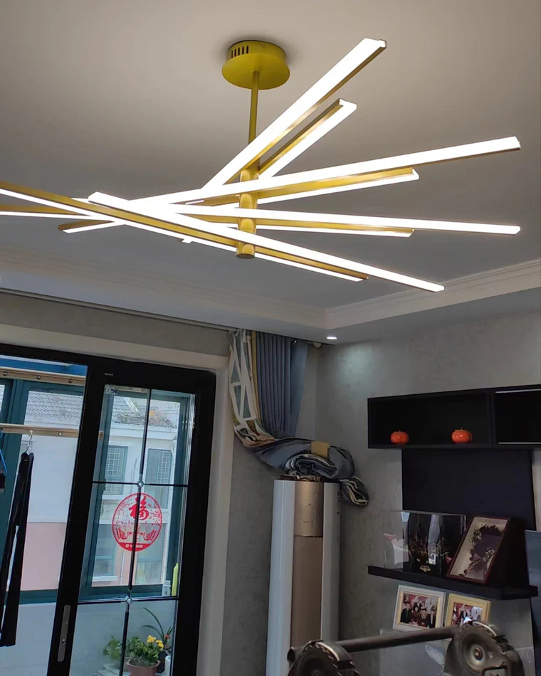 WOMO Adjustable Linear Led Chandelier-WM2026 - Image 15