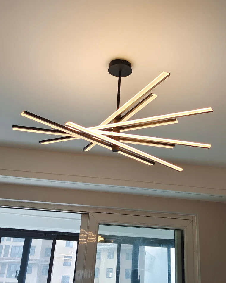 WOMO Adjustable Linear Led Chandelier-WM2026 - Image 16