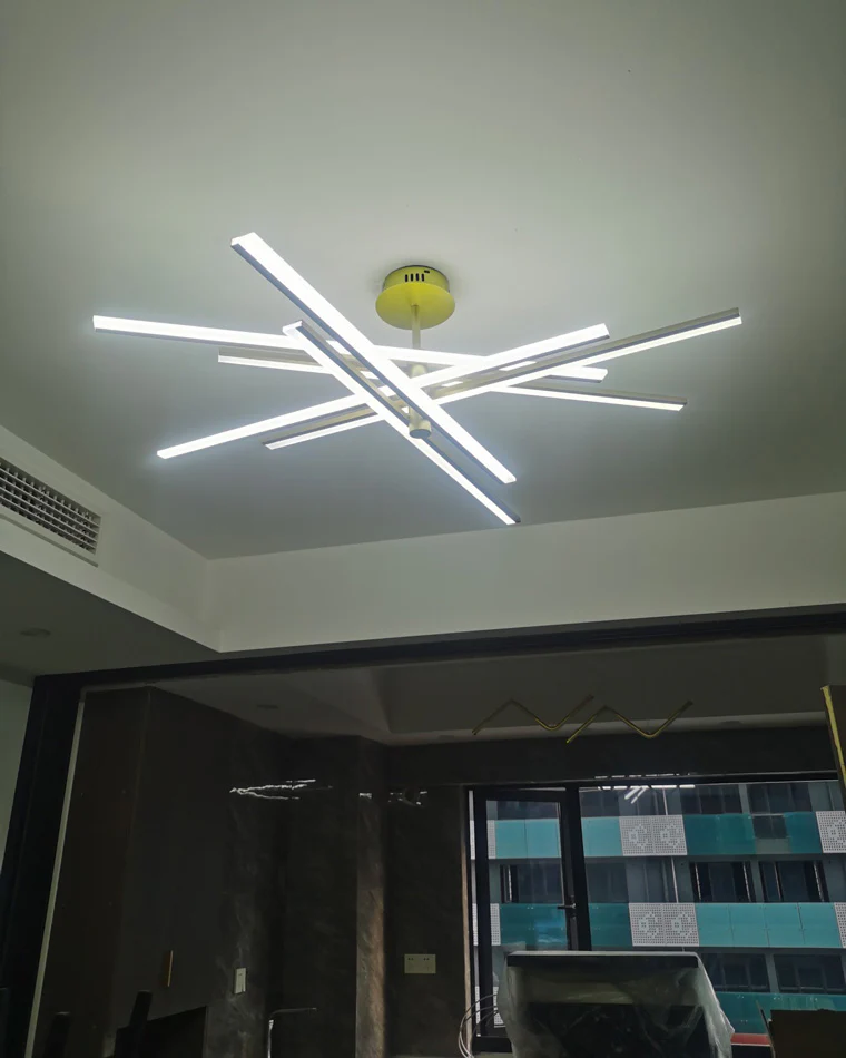 WOMO Adjustable Linear Led Chandelier-WM2026 - Image 17