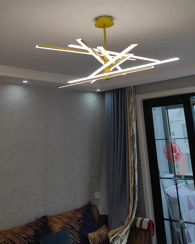 WOMO Adjustable Linear Led Chandelier-WM2026 - Image 18