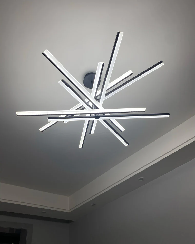 WOMO Adjustable Linear Led Chandelier-WM2026 - Image 20