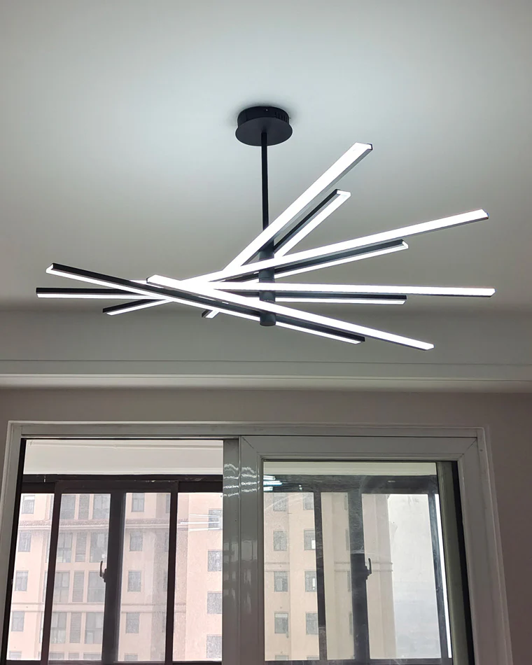 WOMO Adjustable Linear Led Chandelier-WM2026 - Image 21