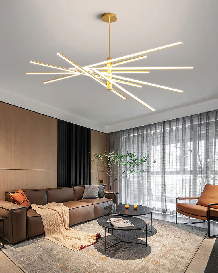 WOMO Adjustable Linear Led Chandelier-WM2026 - Image 9