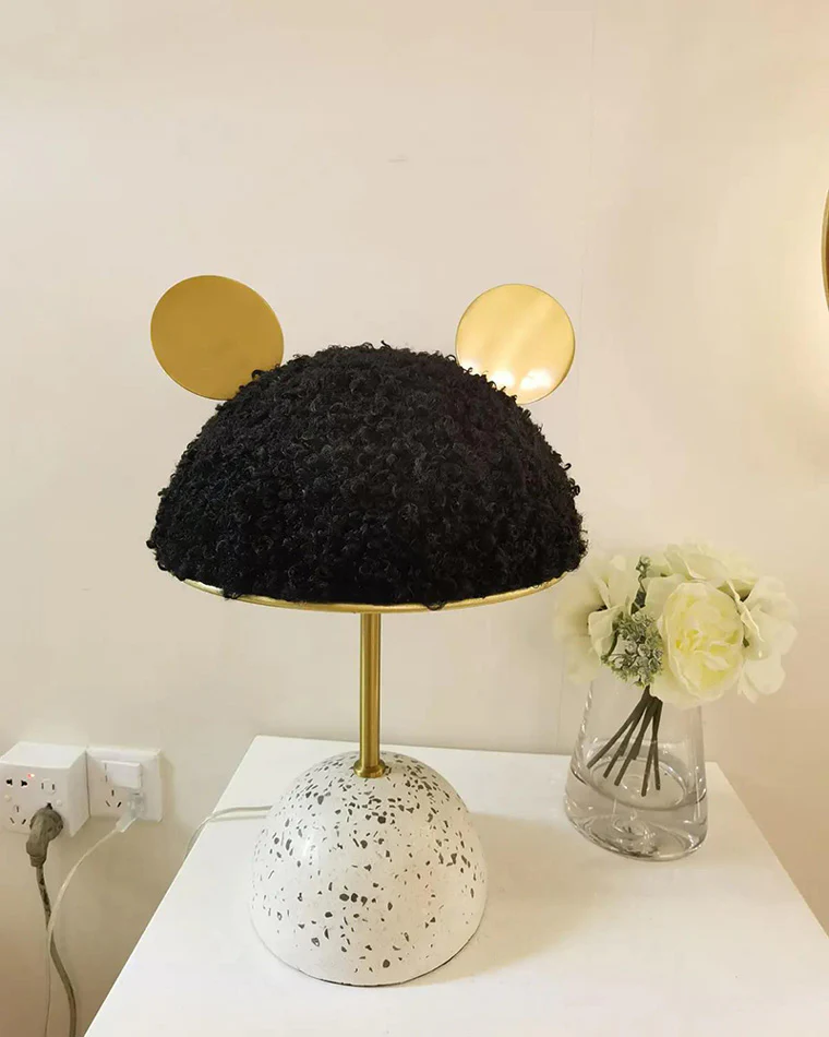 WOMO Cute Mickey/Minnie Terrazzo Table Lamp for Children-WM8017 - Image 13