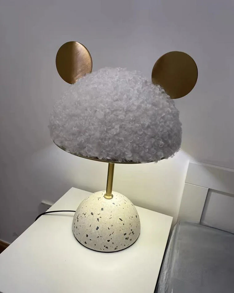 WOMO Cute Mickey/Minnie Terrazzo Table Lamp for Children-WM8017 - Image 6