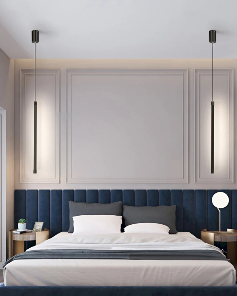 WOMO Single Tube Pendant Light for Bedroom-WM2007 - Image 12