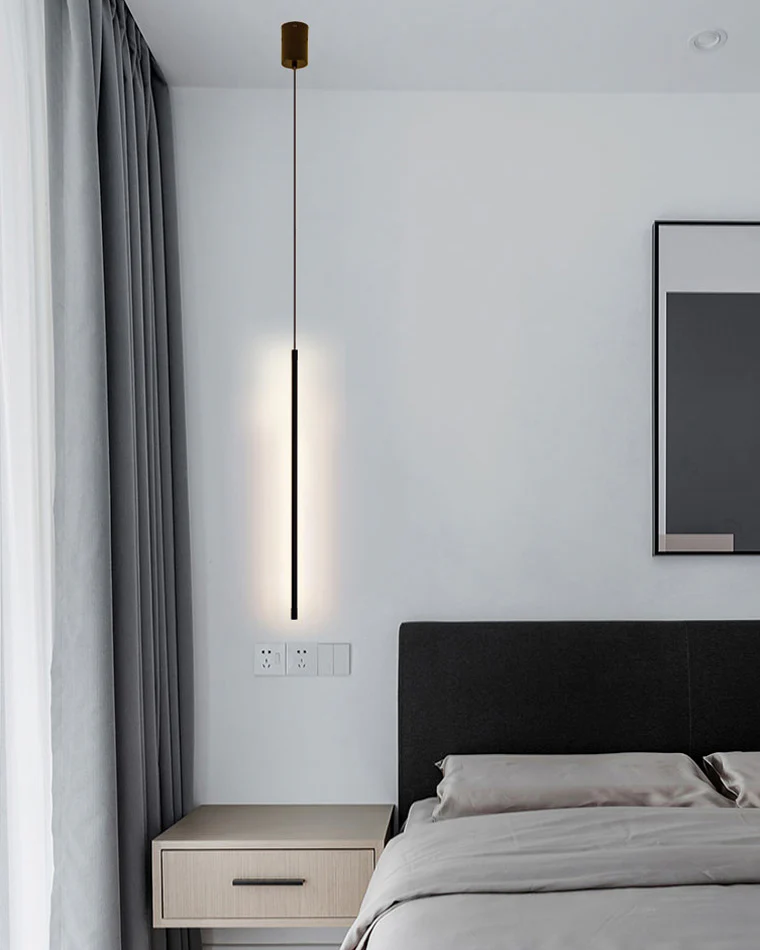 WOMO Single Tube Pendant Light for Bedroom-WM2007 - Image 21