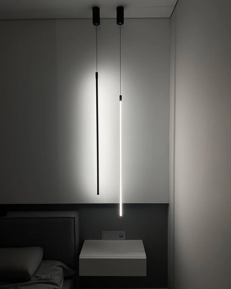 WOMO Single Tube Pendant Light for Bedroom-WM2007 - Image 23