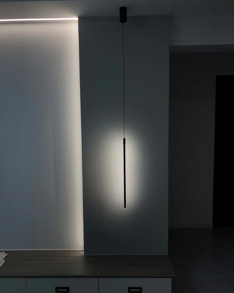 WOMO Single Tube Pendant Light for Bedroom-WM2007 - Image 24