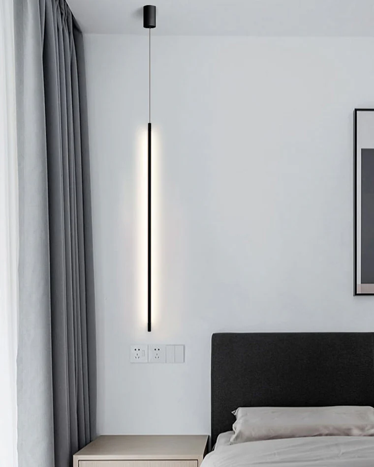 WOMO Single Tube Pendant Light for Bedroom-WM2007 - Image 5
