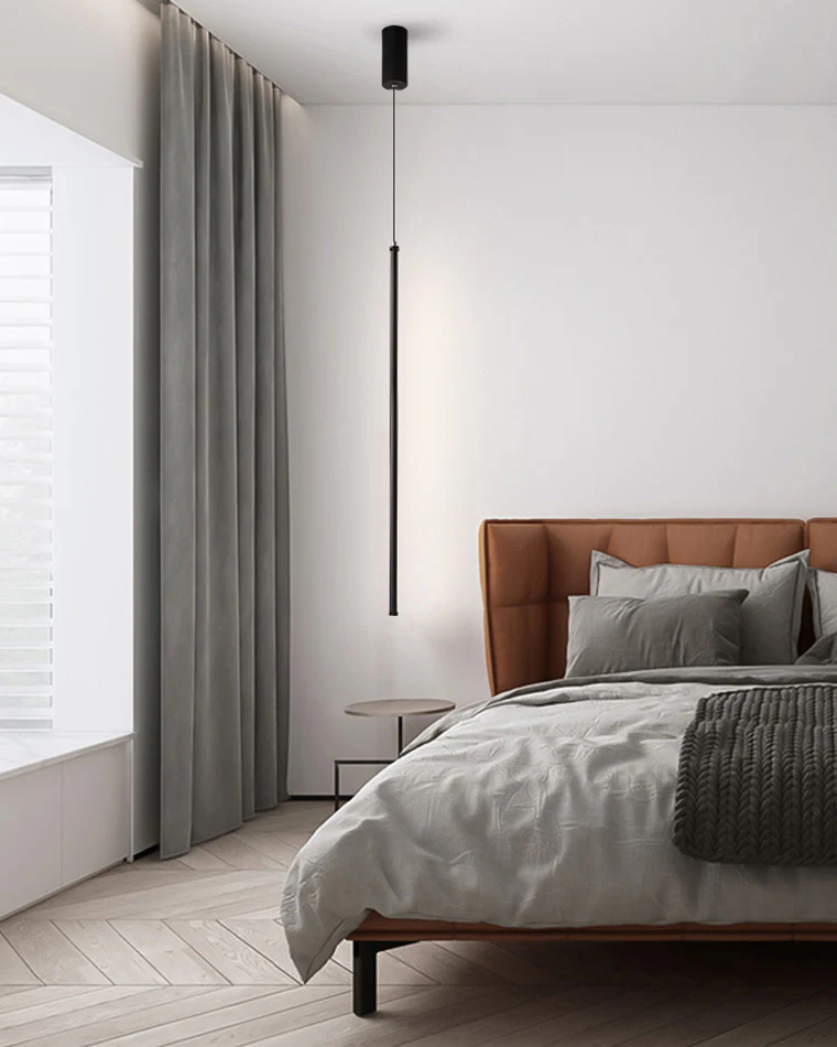 WOMO Single Tube Pendant Light for Bedroom-WM2007 - Image 9