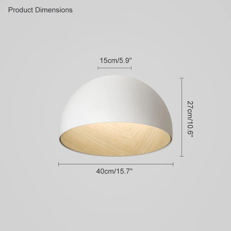 WOMO Dome Asymmetrical Flush Mount Ceiling Light-WM1020 - Image 18