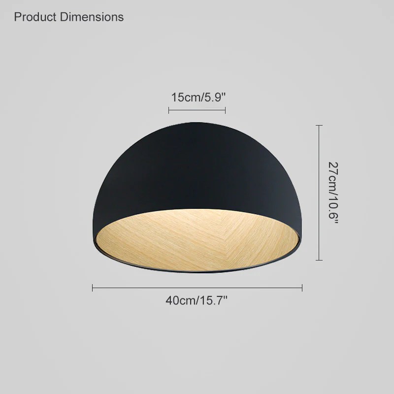 WOMO Dome Asymmetrical Flush Mount Ceiling Light-WM1020 - Image 22