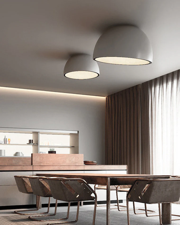 WOMO Dome Asymmetrical Flush Mount Ceiling Light-WM1020 - Image 3