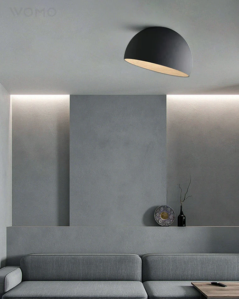 WOMO Dome Asymmetrical Flush Mount Ceiling Light-WM1020 - Image 4