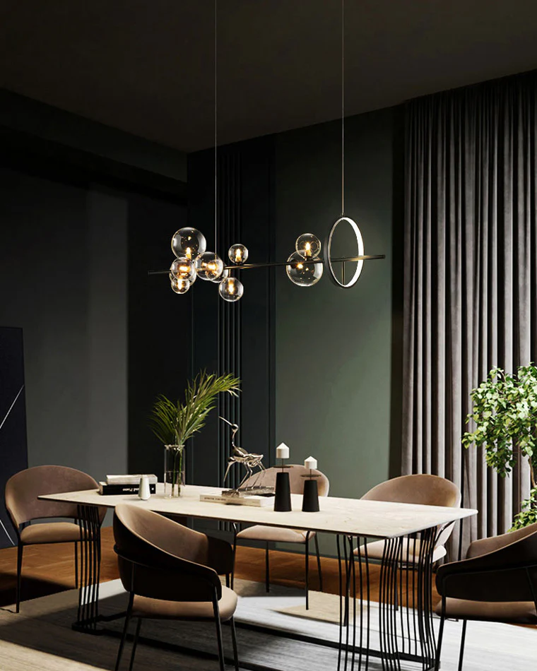 WOMO Linear Glass Bubble Chandelier-WM2040 - Image 13