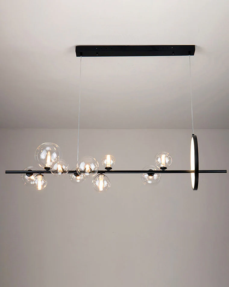 WOMO Linear Glass Bubble Chandelier-WM2040 - Image 16