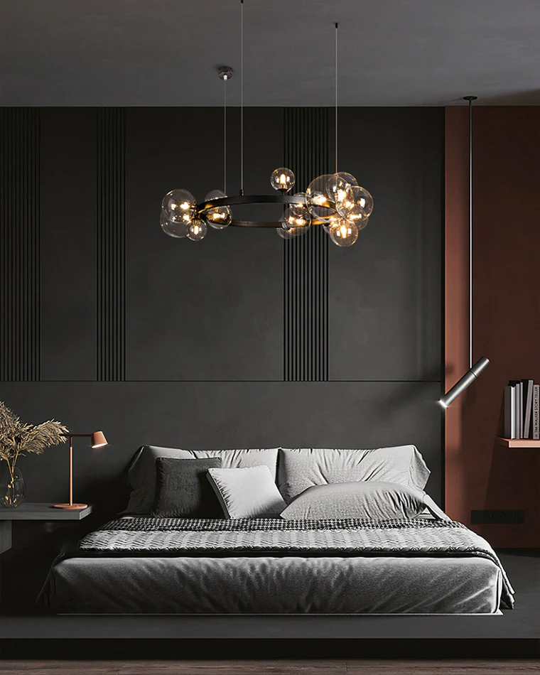 WOMO Linear Glass Bubble Chandelier-WM2040 - Image 18