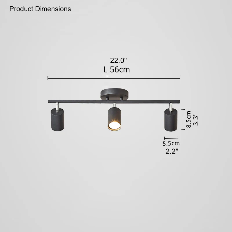WOMO Directional LED Spotlights Kitchen Ceiling Light-WM1038 - Image 17