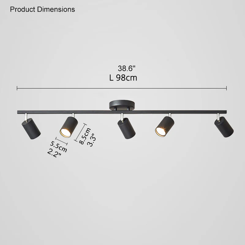 WOMO Directional LED Spotlights Kitchen Ceiling Light-WM1038 - Image 25