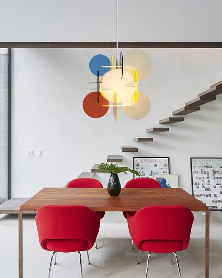 WOMO Disc Sculptural Pendant Light-WM2112 - Image 3