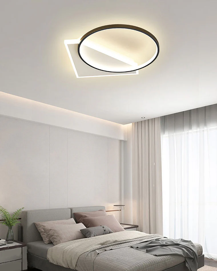 WOMO Geometric Flat Ceiling Light-WM1031 - Image 10