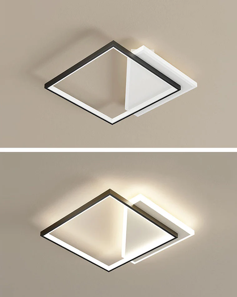 WOMO Geometric Flat Ceiling Light-WM1031 - Image 14