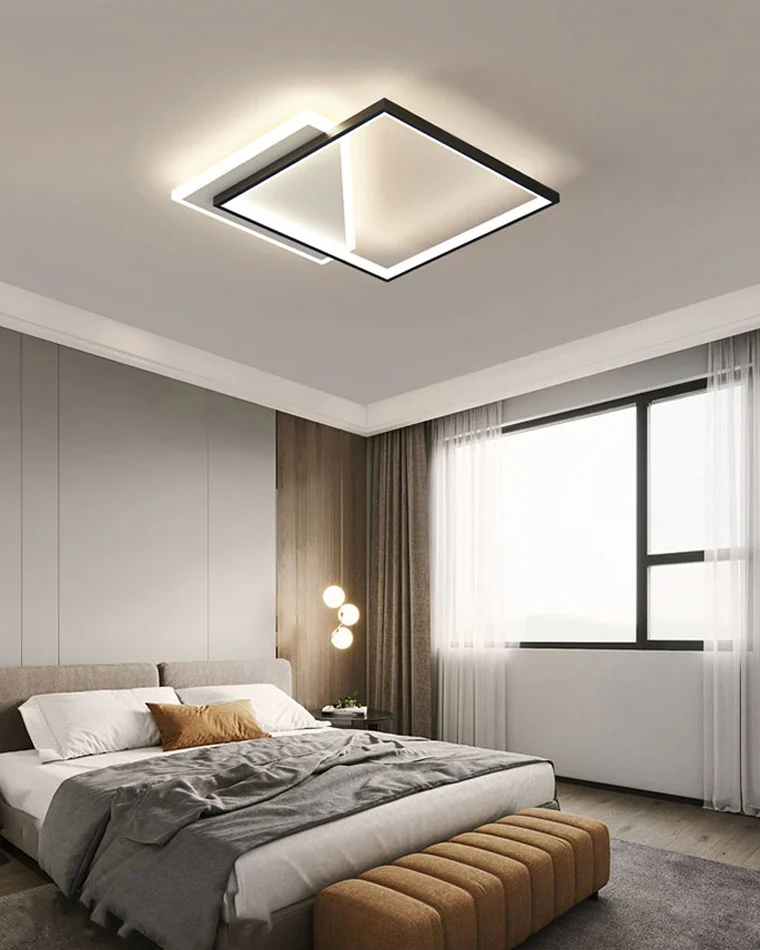 WOMO Geometric Flat Ceiling Light-WM1031 - Image 7