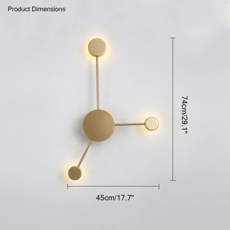 WOMO Multi-light Sculptural Wall Sconce-WM6011 - Image 31