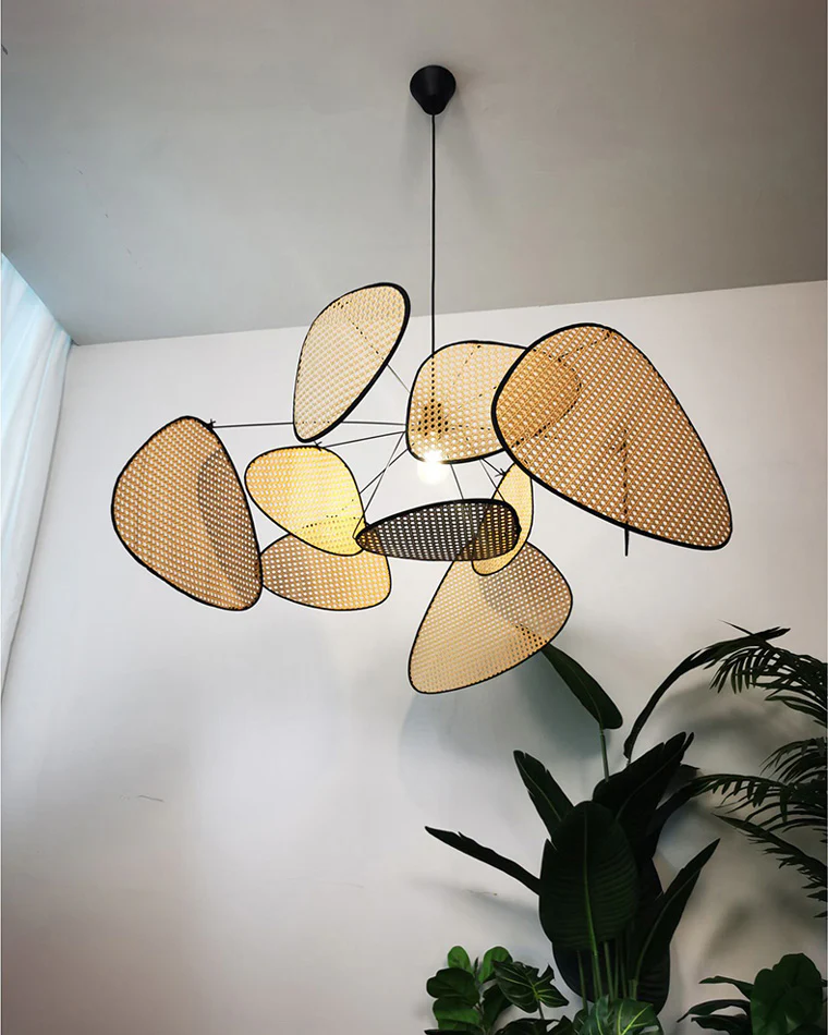 WOMO Rattan Pendant Light-WM2074 - Image 10
