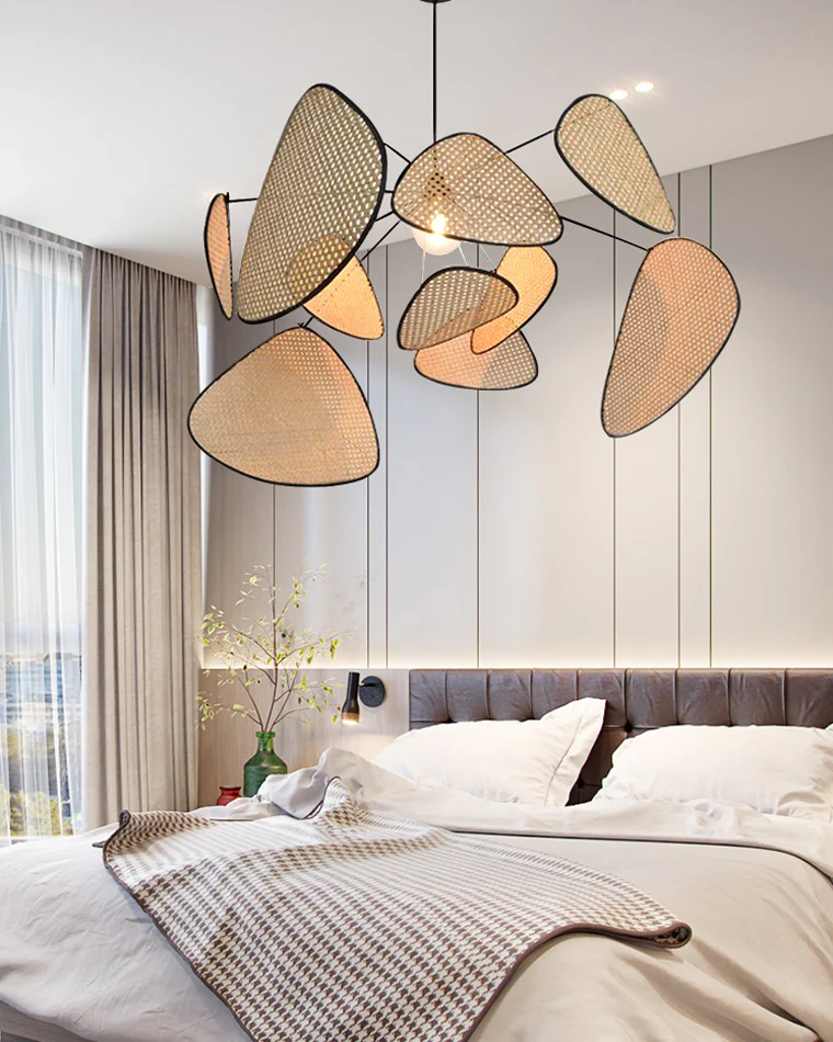 WOMO Rattan Pendant Light-WM2074 - Image 11