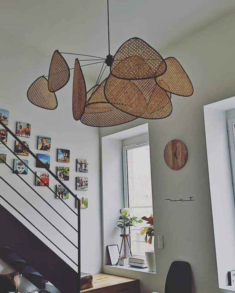 WOMO Rattan Pendant Light-WM2074 - Image 16