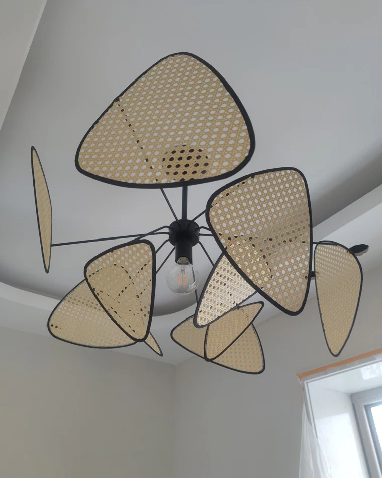 WOMO Rattan Pendant Light-WM2074 - Image 9