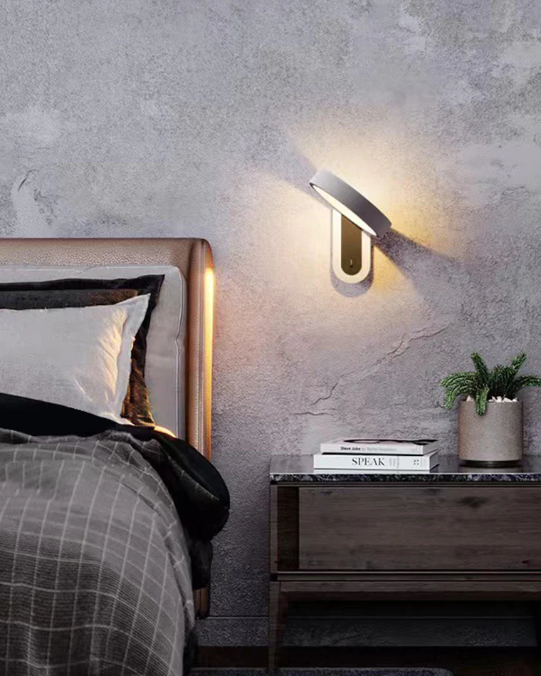 WOMO Adjustable Circle Wall Sconce-WM6009 - Image 8