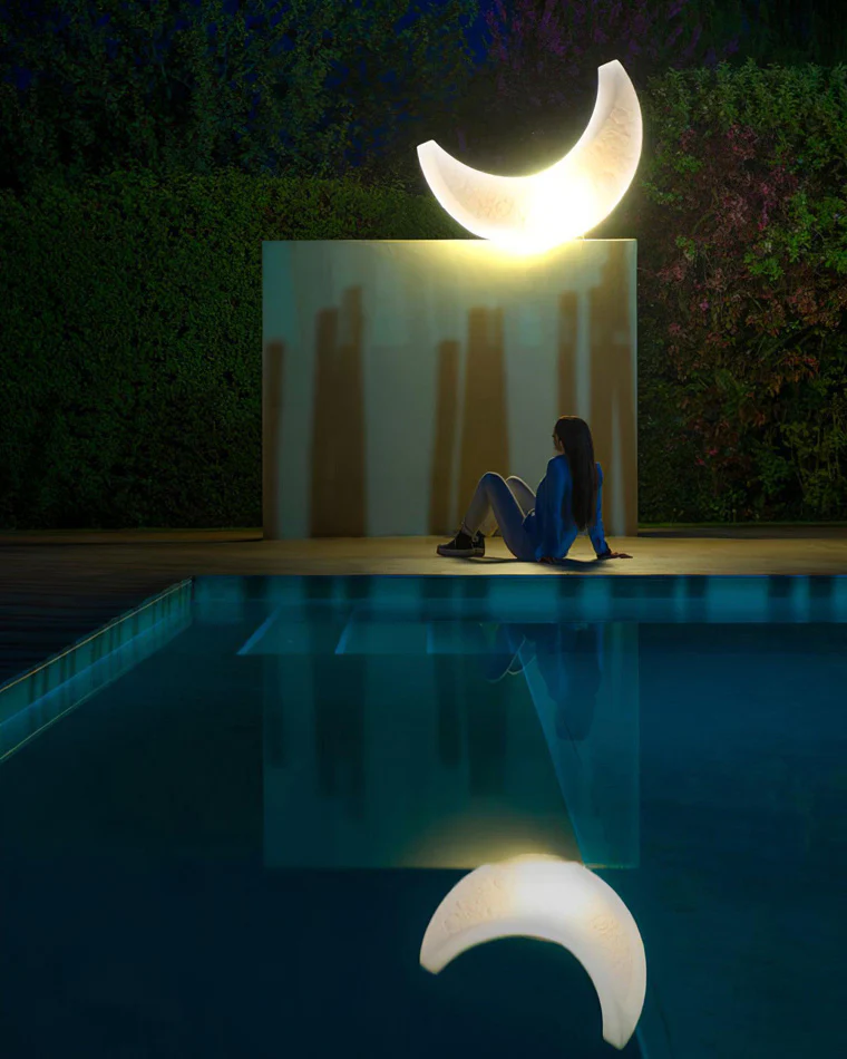 WOMO Crescent Moon Floor Lamp-WM7021 - Image 18