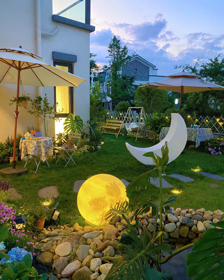 WOMO Crescent Moon Floor Lamp-WM7021 - Image 31