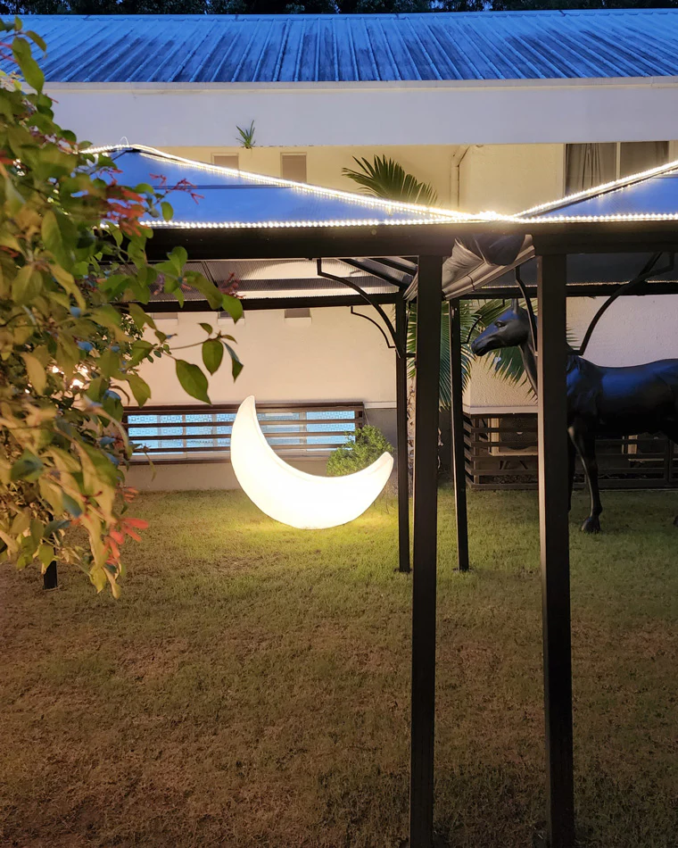WOMO Crescent Moon Floor Lamp-WM7021 - Image 35