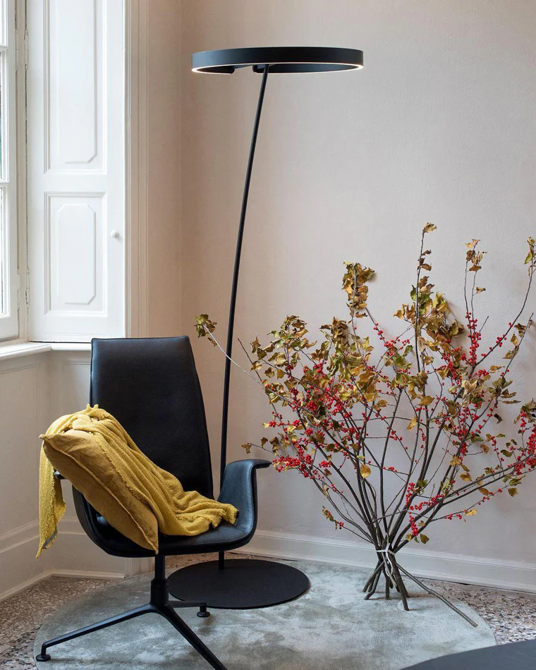 WOMO Circular Arc Floor Lamp-WM7006 - Image 11
