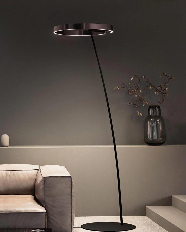 WOMO Circular Arc Floor Lamp-WM7006 - Image 15