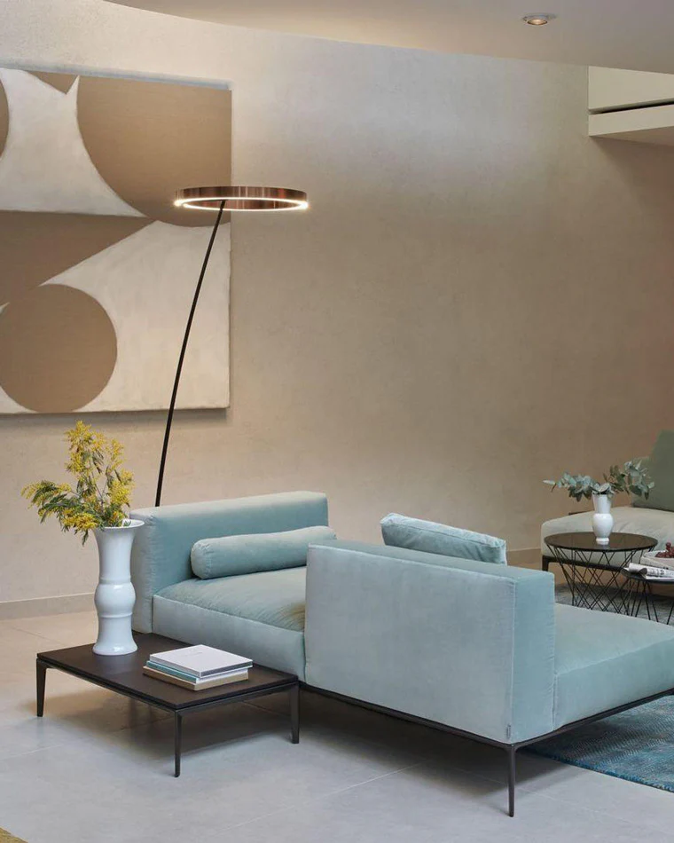 WOMO Circular Arc Floor Lamp-WM7006 - Image 16