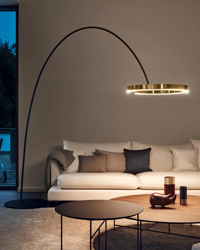 WOMO Circular Arc Floor Lamp-WM7006 - Image 27