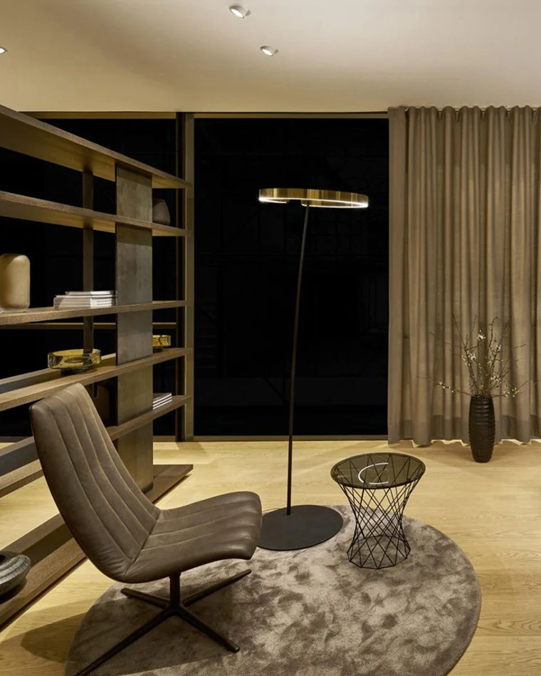 WOMO Circular Arc Floor Lamp-WM7006 - Image 29