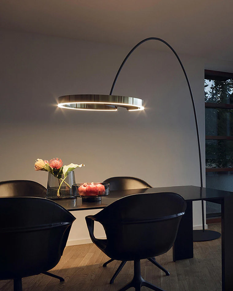 WOMO Circular Arc Floor Lamp-WM7006 - Image 30