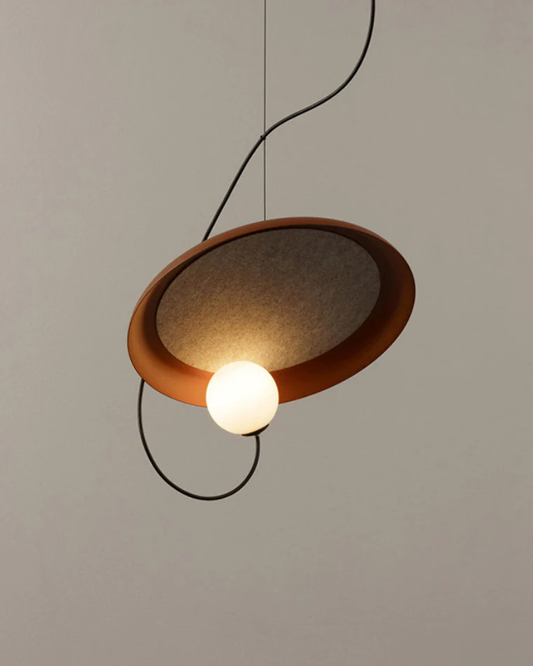 WOMO Acoustic Disc Pendant Light-WM2080 - Image 16