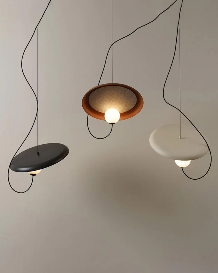 WOMO Acoustic Disc Pendant Light-WM2080 - Image 6