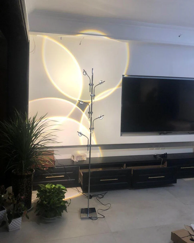 WOMO 5-head Halo Projector Tree Floor Lamp-WM7020 - Image 30