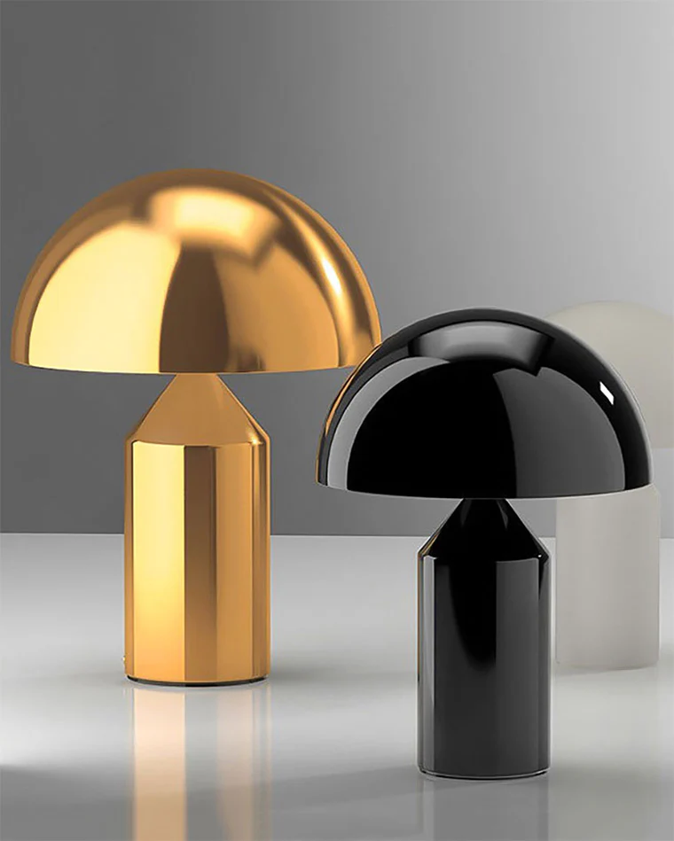 WOMO Dome Metal Mushroom Table Lamp-WM8002 - Image 3